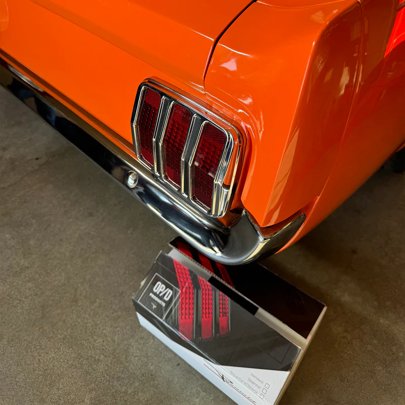 M² project photo — Orange Mustang